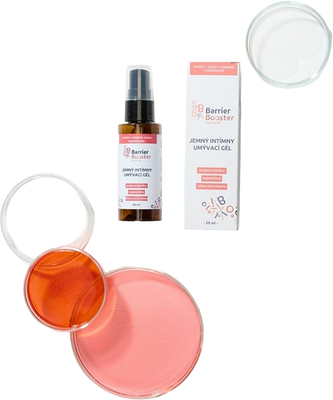 Kvitok Barrier Booster, Jemný intimní mycí gel 50 ml