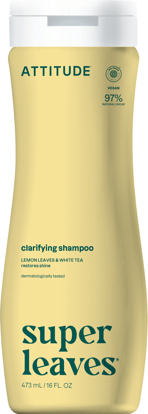 Attitude Rozjasňující šampon - citrusové listy a bílý čaj 473 ml