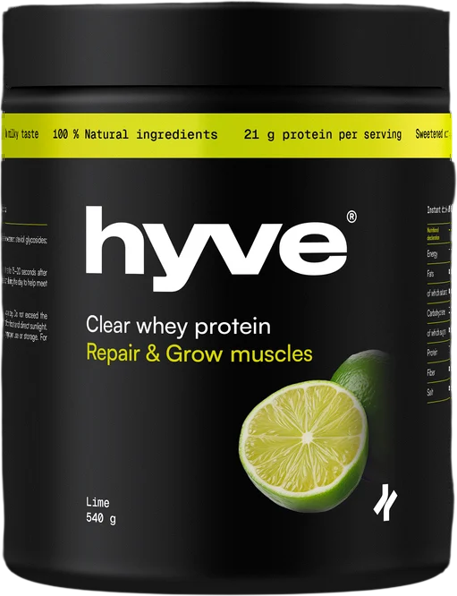 hyve Clear whey protein - limetka 540 g