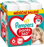 Pampers Active Baby Pants Kalhotkové plenky vel. 6, 14-19 kg, 132 ks