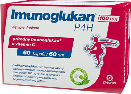 Pleuran Imunoglukan P4H innov. 2021 100 mg 60 kapszula
