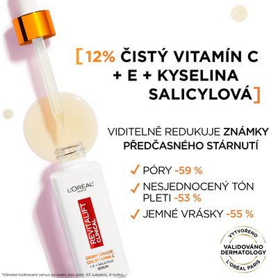 L'Oréal Paris Revitalift Clinical sérum s čistým vitaminem C, 30 ml
