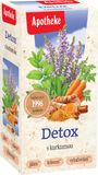 Apotheke Čaj Detox s kurkumou 20 x 1.5 g