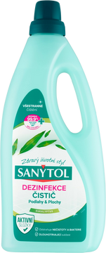 Sanytol Clean dezinfekce čistič podlahy a plochy eukalyptus 1 l