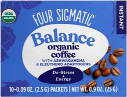 Four Sigmatic Ashwagandha & Chaga Adaptogen Coffee Mix BIO 10 x 2.5 g