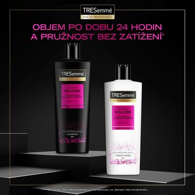 TreSemmé 24h Volume Šampon pro větší objem 400 ml