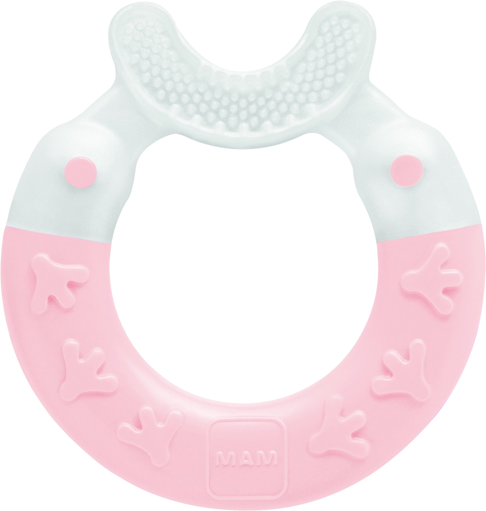MAM Kousátko Bite&Brush 3m+ růžové