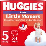 Huggies® Little Movers Pants 5, 34 ks