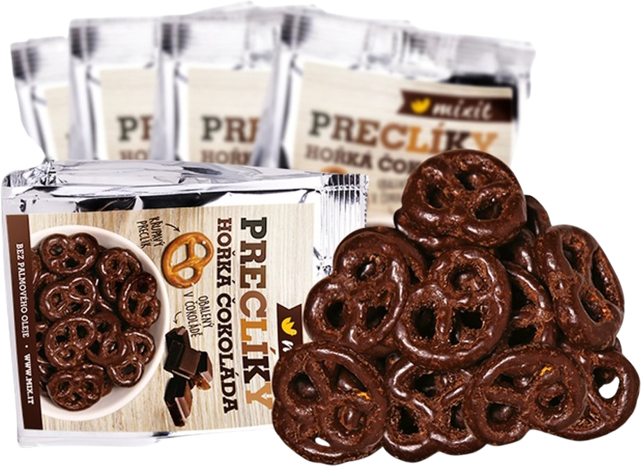 Mixit Preclíky do kapsy Hořká čokoláda 70 g