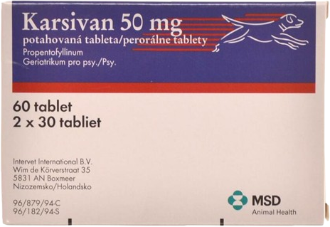 Karsivan 50 mg 60 tablet