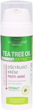 Vivaco Pleťový ošetřující krém s Tea Tree Oil 50 ml