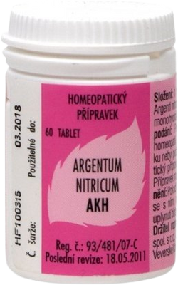 AKH Argentum Nitricum 60 tablet