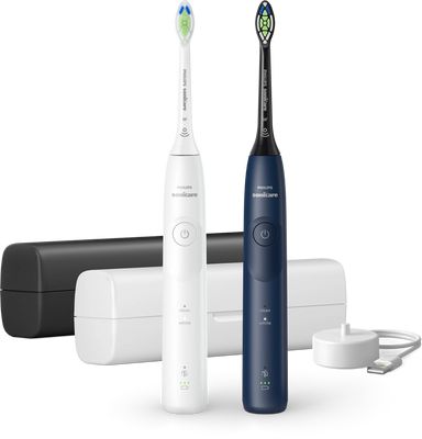 Philips Sonicare Zubní elektrické kartáčky 5500 bílý a černý