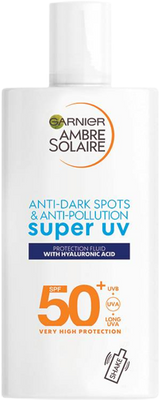 Garnier Ambre Solaire Super UV Pleťové fluidum SPF 50+ 40 ml