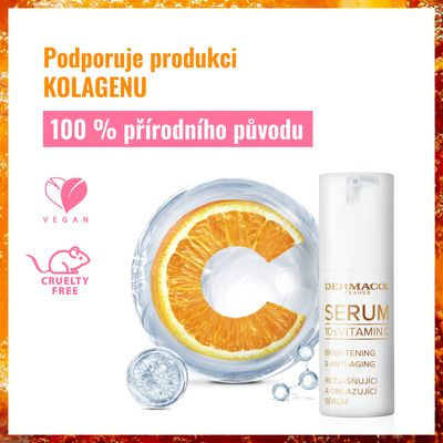 Dermacol Intenzivní sérum s vitamínem C 30 ml