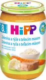 HiPP BIO JUNIOR Zelenina s rýží a telecím masem, od 8. měsíce 220 g
