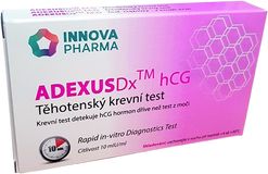 Innova Pharma ADEXUSDx Těhotenský test hCG-krevní test