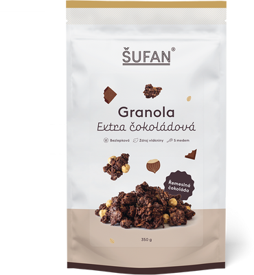 Šufan Granola Extra čokoládová 350 g