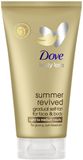 Dove samoopalovací tělové a pleťové mléko Summer revived Fair to medium 75 ml