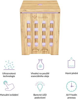 TrueLife Air Diffuser D7 Bamboo