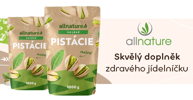pistácie, oříšky, allnature, zdraví