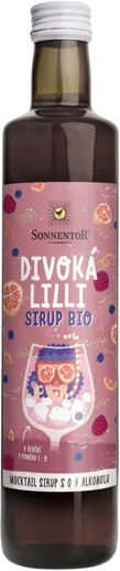 Sonnentor Sirup ovocný Divoká Lilli BIO 500 ml