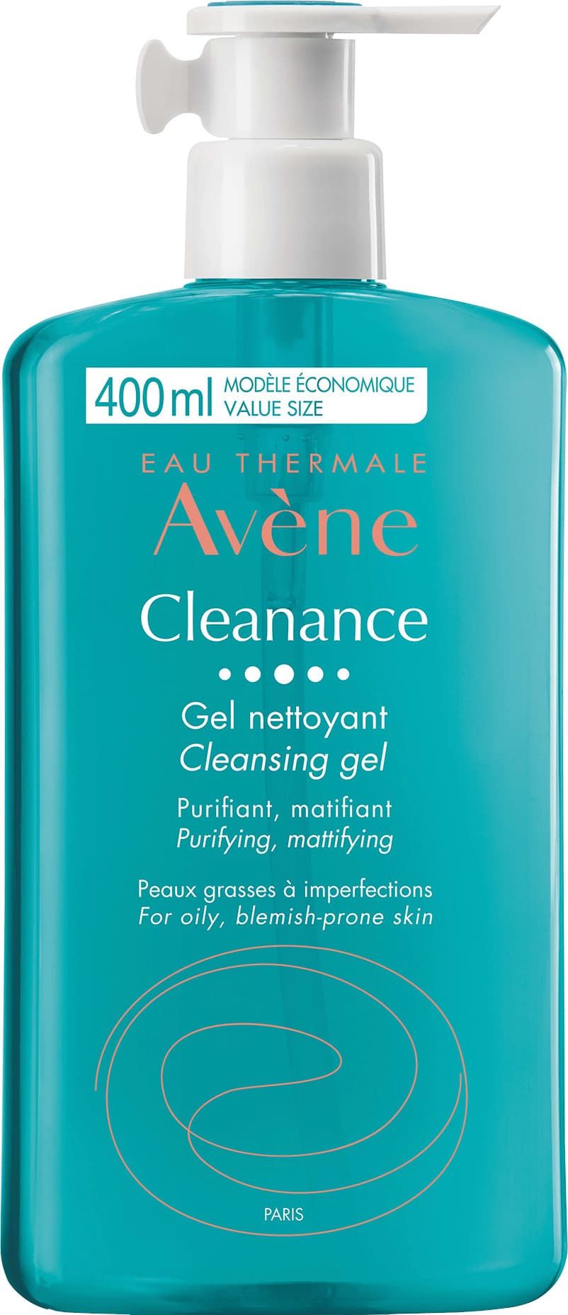 Avène Cleanance Čisticí gel pro citlivou pleť se sklonem k akné 400 ml