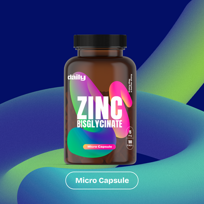 Daily Zinc Bisglycinate 90 kapslí
