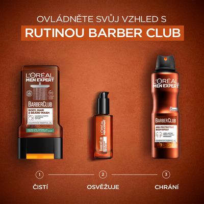L'Oréal Paris Men Expert Barber Club deodorant ve spreji 150 ml