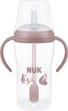 Nuk Láhev na učení Perfect Match brčko BEAR 260 ml