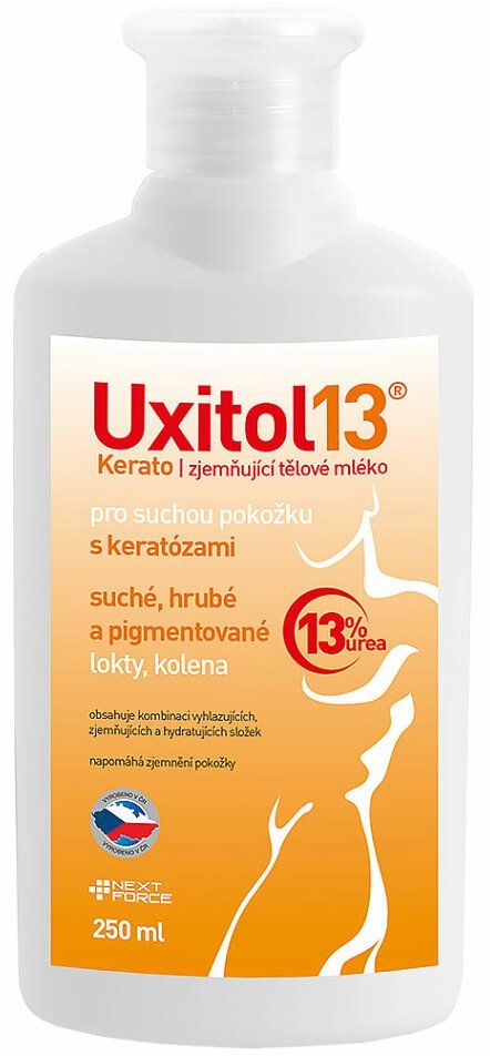 Uxitol 13 Kerato Zjemňující tělové mléko 250 ml