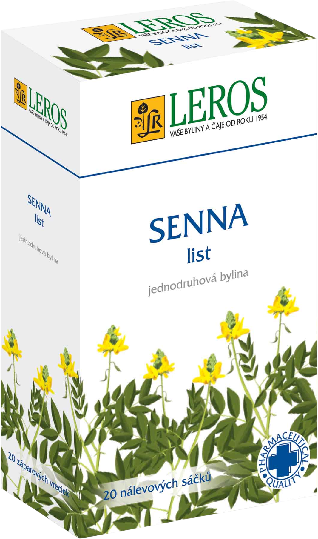 Leros List Senny perorální léčivý čaj sáčky 20 x 1.5 g