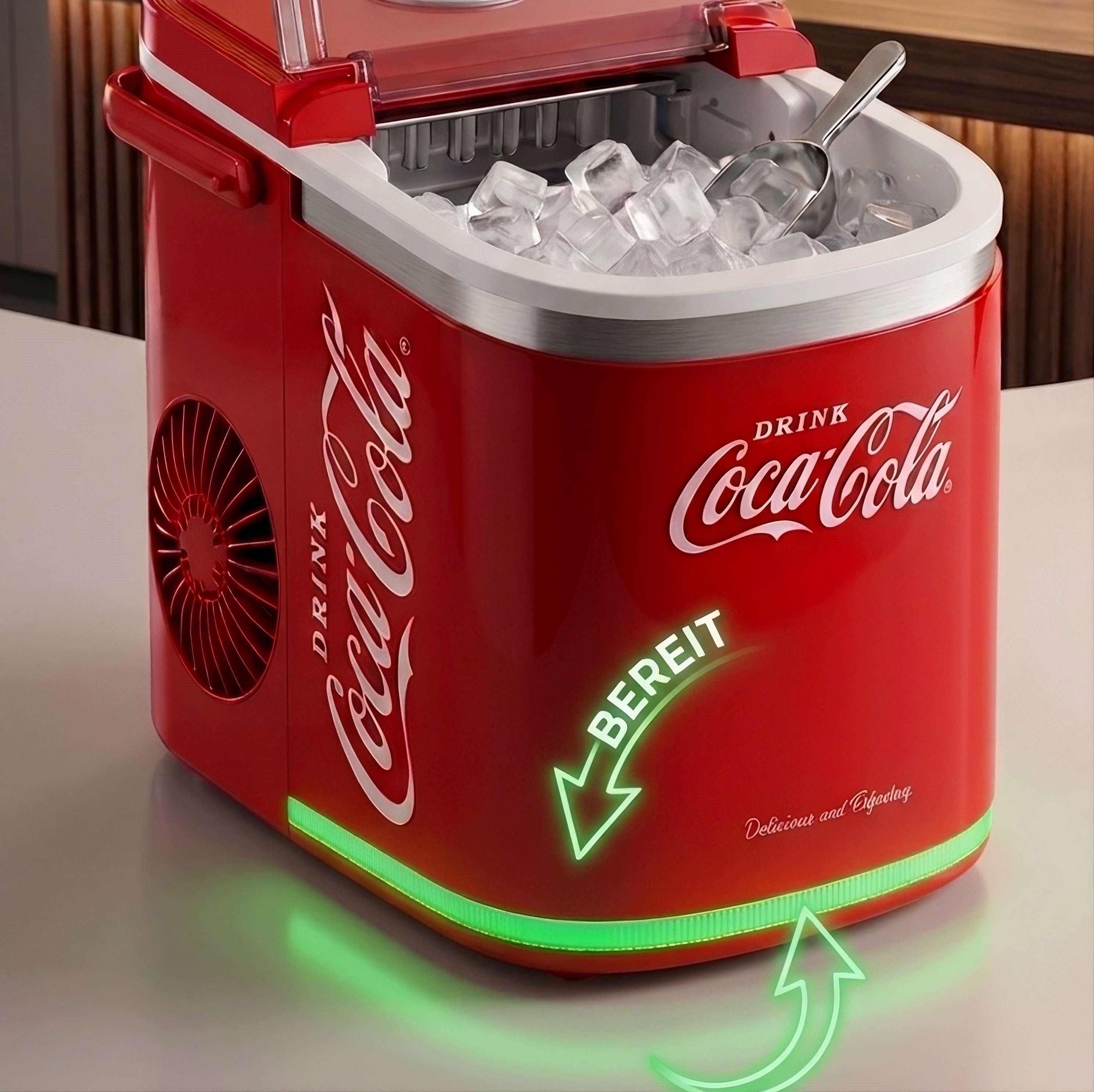 Coca Cola výrobník ledu