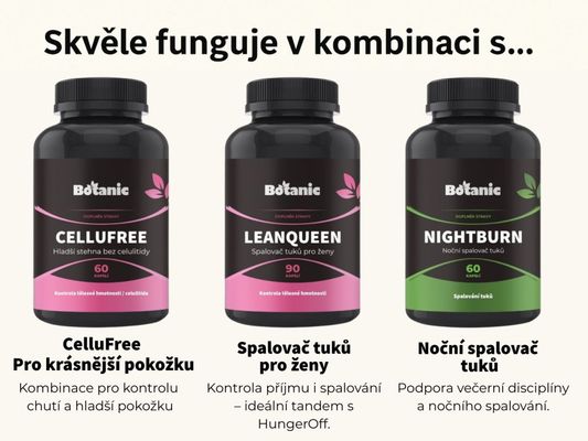 Botanic HungerOff – Stop mlsání a nadměrnému hladu 60 kapslí