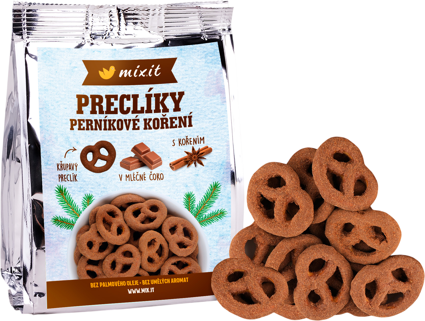 Mixit preclíky do kapsy - Perníkové koření 60 g
