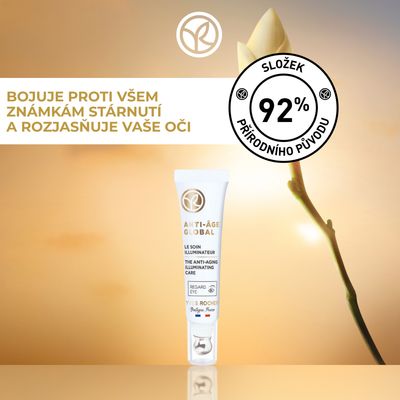 Yves Rocher Rozjasňující péče na okolí očí Anti Age Global 15 ml