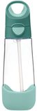B.box Lahev na pití s brčkem - emerald forest 600ml