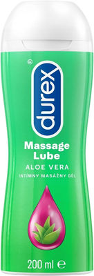 Durex Intimní masážní gel 2v1 Aloe vera 200 ml