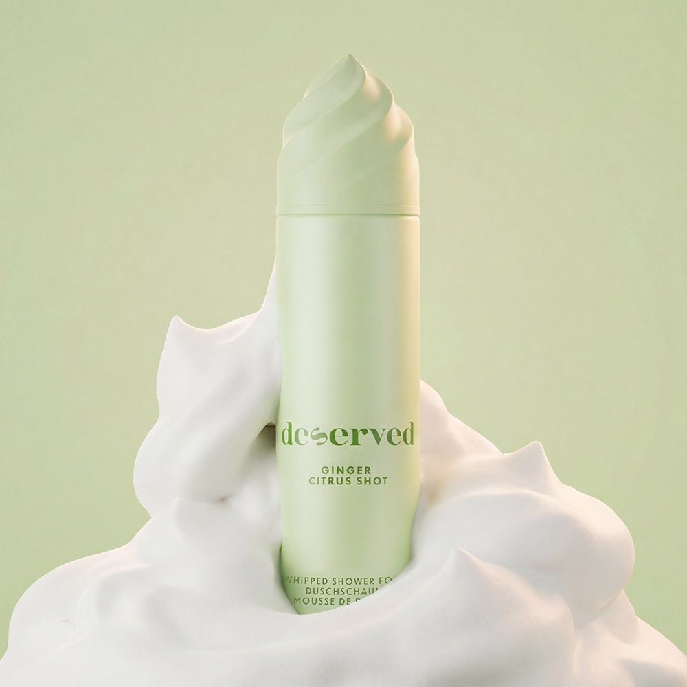 Deserved Whipped Foam Ginger Citrus Shot 250 ml