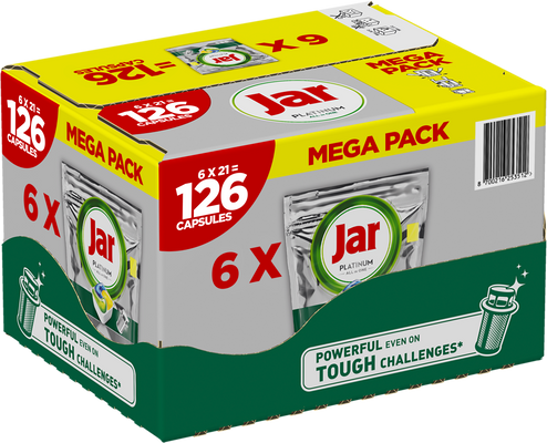 Jar Platinum Lemon na nádobí 126 ks