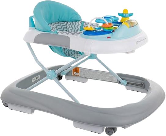 Petite&Mars Chodítko se zvukem Monty Chevron Blue