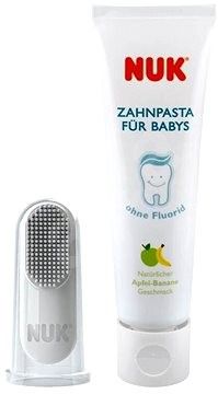 Nuk Dětská zubní pasta + Náprstek na čištění 40 ml