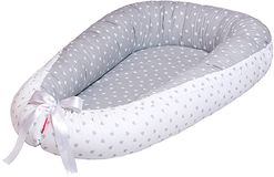 Scamp Hnízdo kokos Little heart white-grey