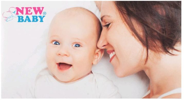 New Baby Polovyztužená kojící podprsenka černá Eva 80C