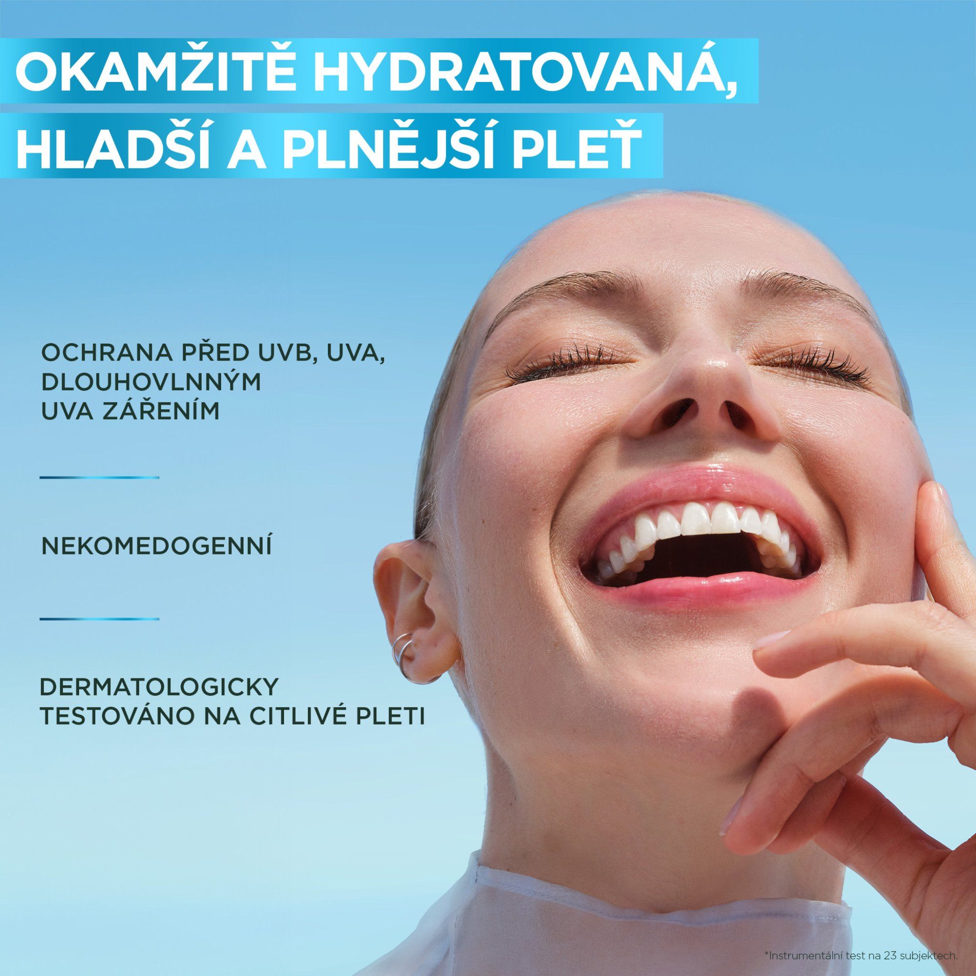 Garnier Hyaluron+ UV fluid SPF 50+ invisible, 40 ml
