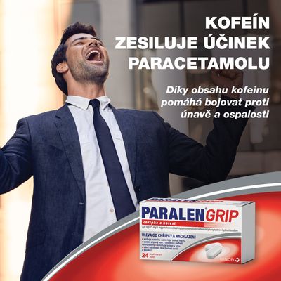 Paralen Grip Chřipka a bolest 24 tablet