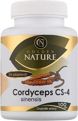 Golden Nature Cordyceps CS-4 100 kapslí