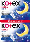 Kotex® UT Night double 12 ks