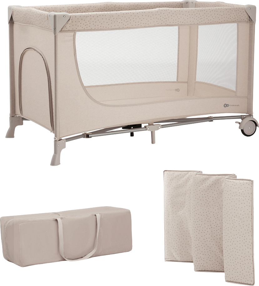 Kinderkraft Postýlka cestovní Joy 2 Beige