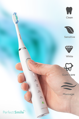 Concept ZK4010 Sonický zubní kartáček s cestovním pouzdrem PERFECT SMILE